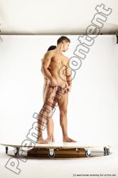 Standing reference poses of Lukas & Peggy